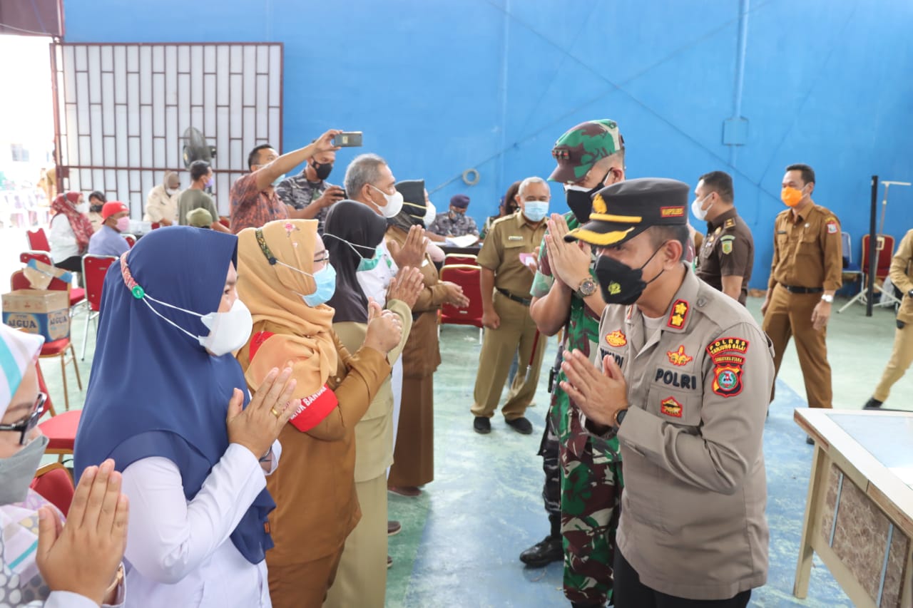Kapolres Tanjung Balai Hadiri Launching Dokter Telemedicine Covid-19