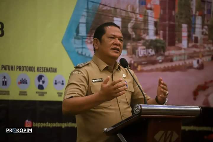 WALIKOTA PADANGSIDIMPUAN HARAPKAN SUMBANGAN PEMIKIRAN SELURUH KOMPONEN PELAKU PEMBANGUNAN.