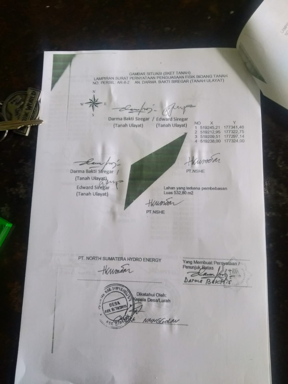 Dinilai Tidak Transparansi,Â  Masyarakat Kritik Kinerja Tim Pembebasan Lahan Proyek Strategis PLTA PT.NSHE Tapsel