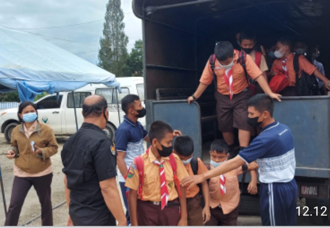 Upaya Yang dilakukan Polres Toba Tingkatkan kesehatan Anak 6 s/d 12 Tahun..