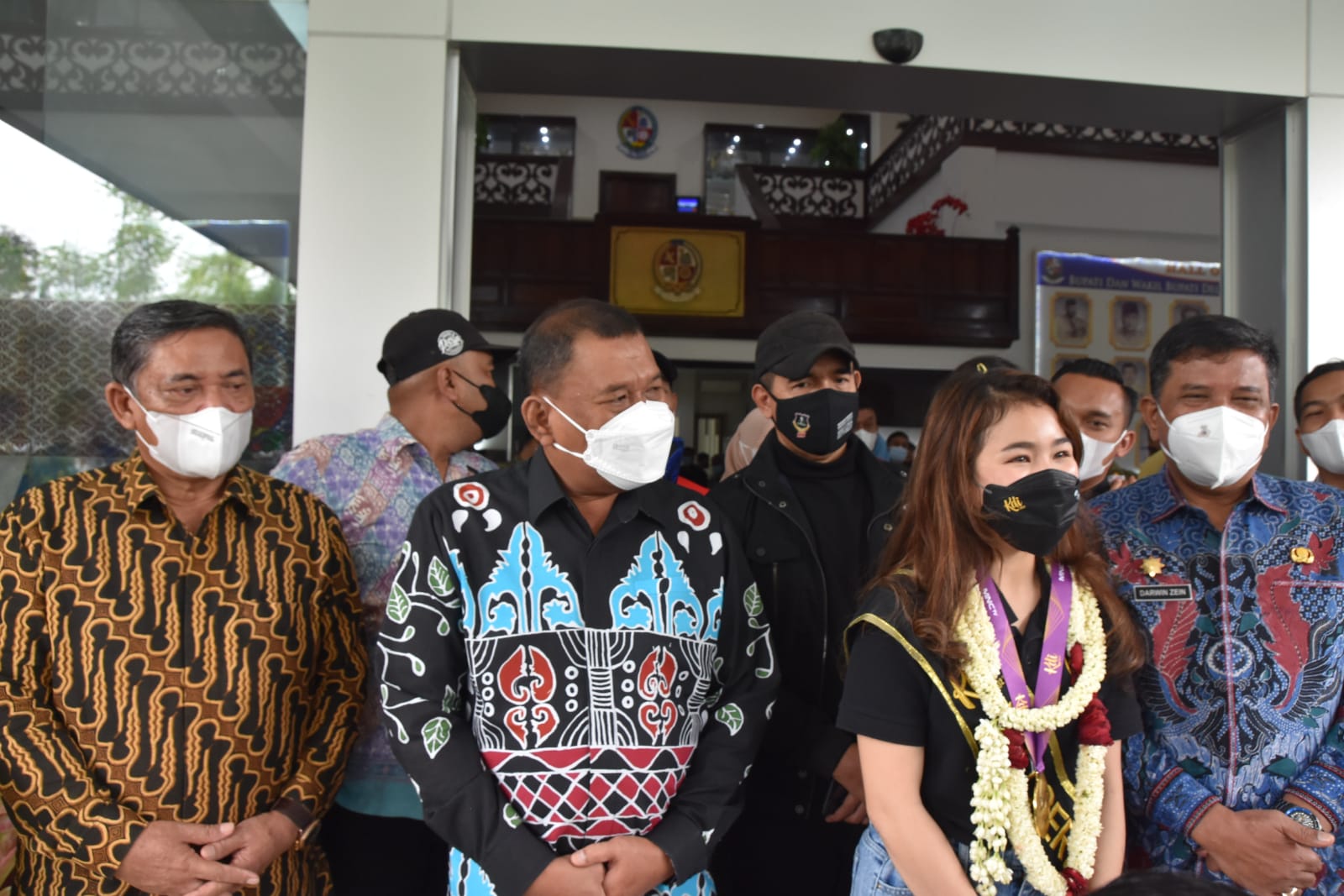 Bupati H .Ashari Sambut Kayla Sabrina Zahra Jawara KDI 2021
