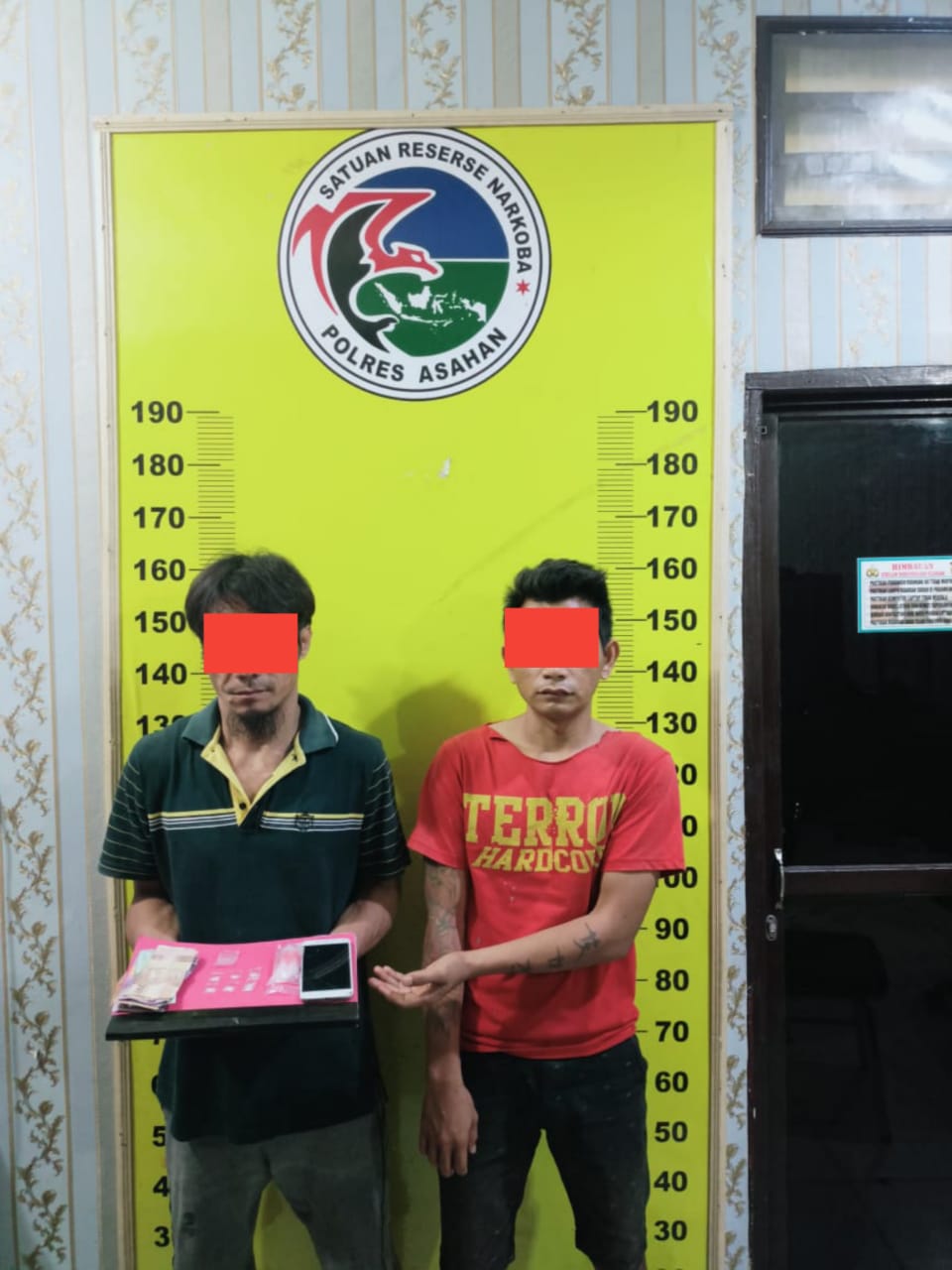 Edarkan Sabu, Dua Warga Jalan Penggalang Diamankan Sat Res Narkoba Polres Asahan