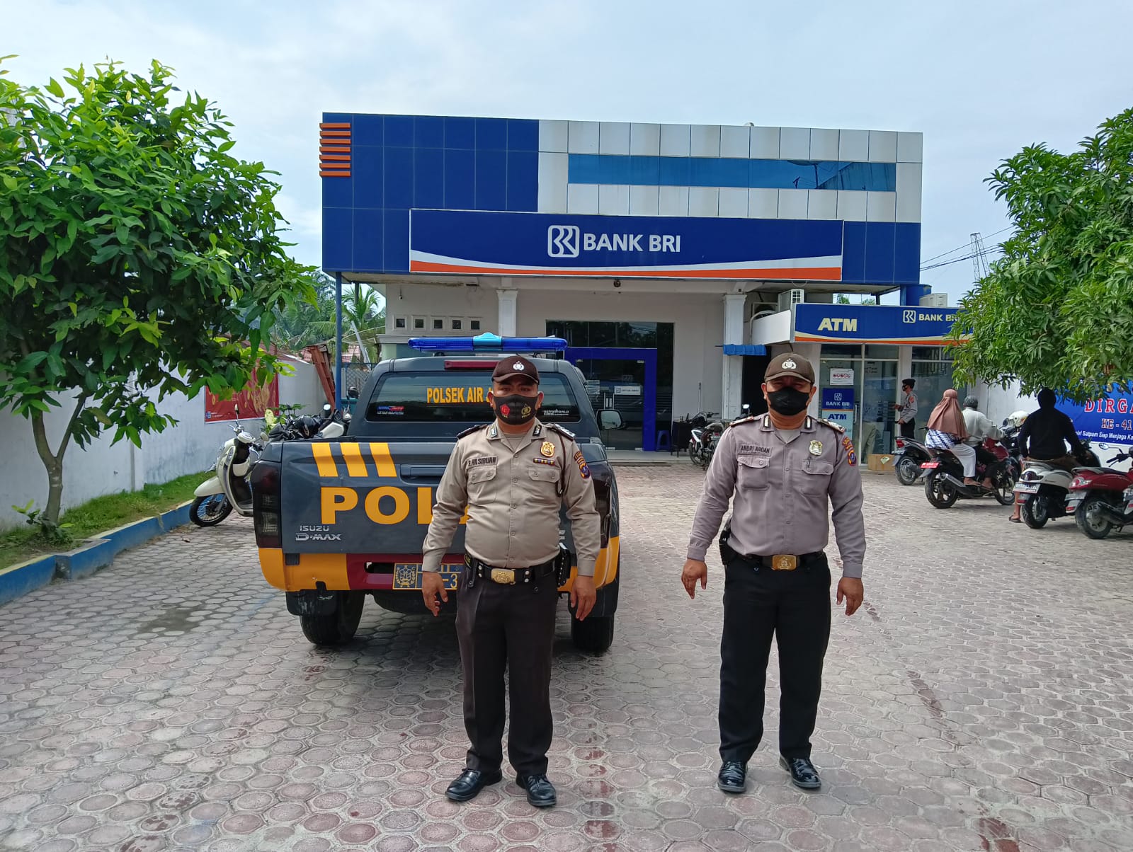 Dalam Menjaga Sitkamtibmas Tetap Kondusif, Personel Polsek Air Joman Polres Asahan Lakukan Patroli Dialogis