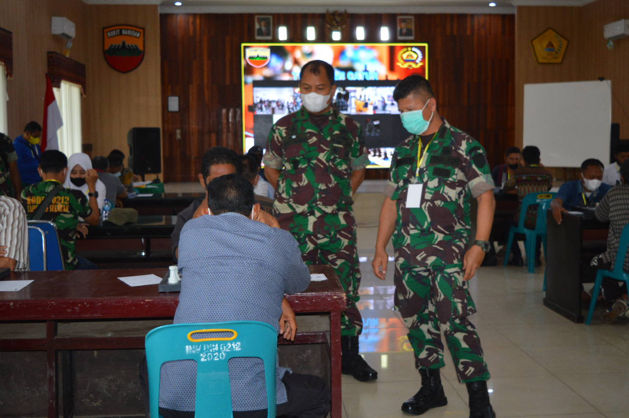Kodim 0212/Tapsel Gelar Turnamen Olahraga Catur Dandim 0212/Tapsel Cup