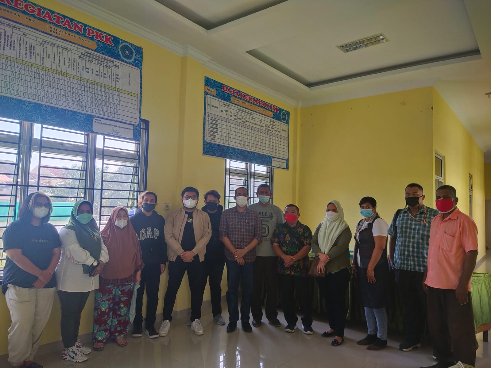 Lurah Darat Ibnu Ridelsa Kukuhkan Tim Pemberdayaan Masyarakat dan Pembangunan Kelurahan