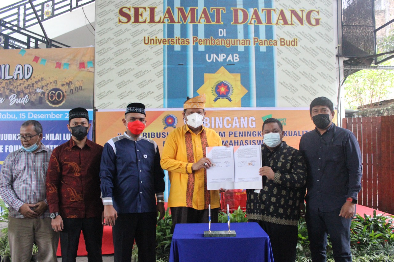 Pimpinan Dompet Dhuafa Waspada dan Rektor UNPAB Medan KolaborAksi Tingkatkan Mutu Pendidikan Maupun Non Pendidikan
