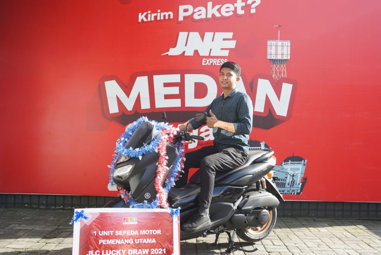 Berasal dari Kota Medan, Ini Dia Pemenang JLC Lucky Draw JNE 2021