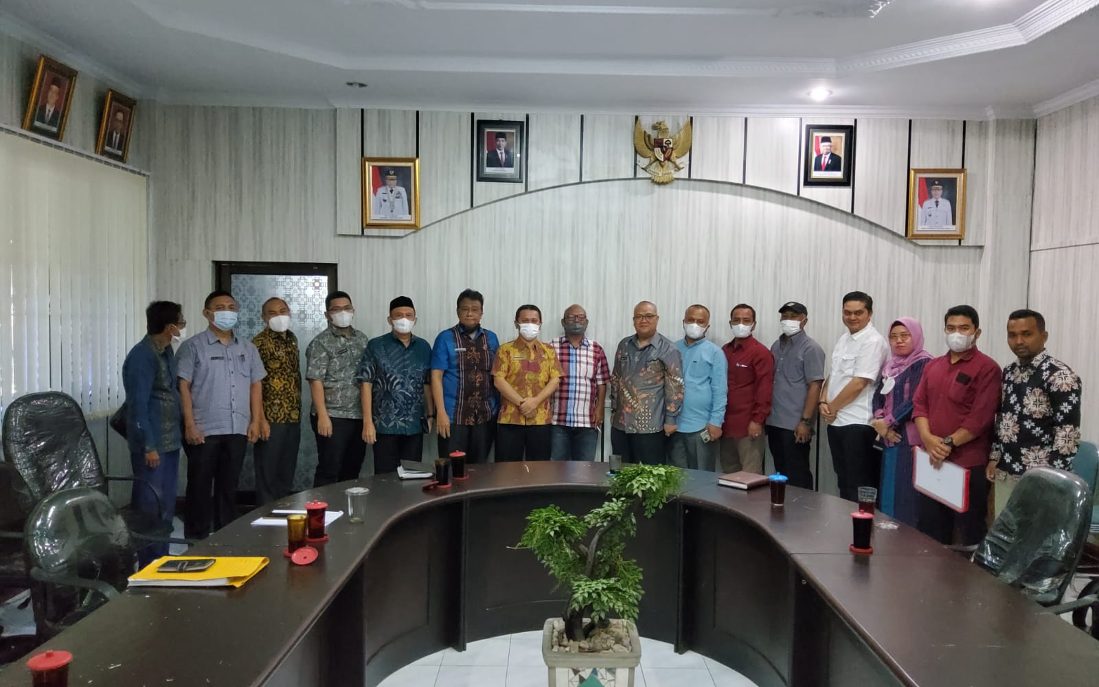DPRD komisi B Tapsel Rapat Bersama Dinas Kehutanan Provsu