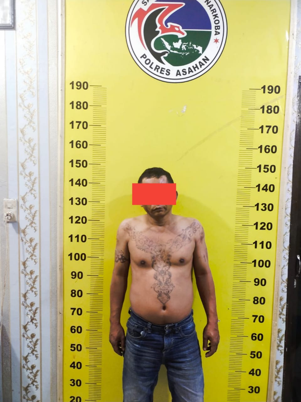 Sat Res Narkoba Polres Asahan Amankan TO Pengedar Sabu Hasan Bacok