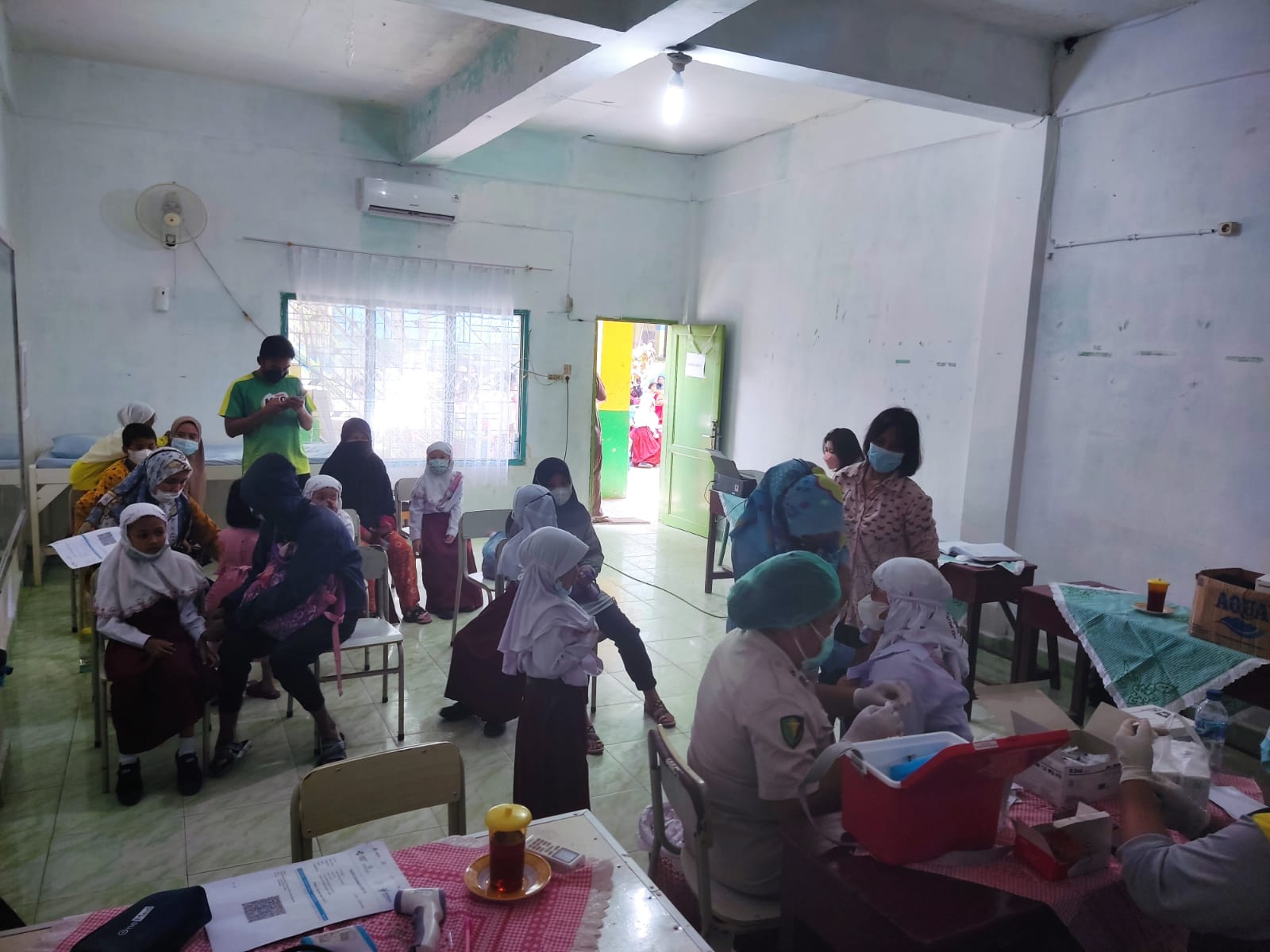 Polsek Medan Timur Gelar Vaksinasi Anak Tahap II
