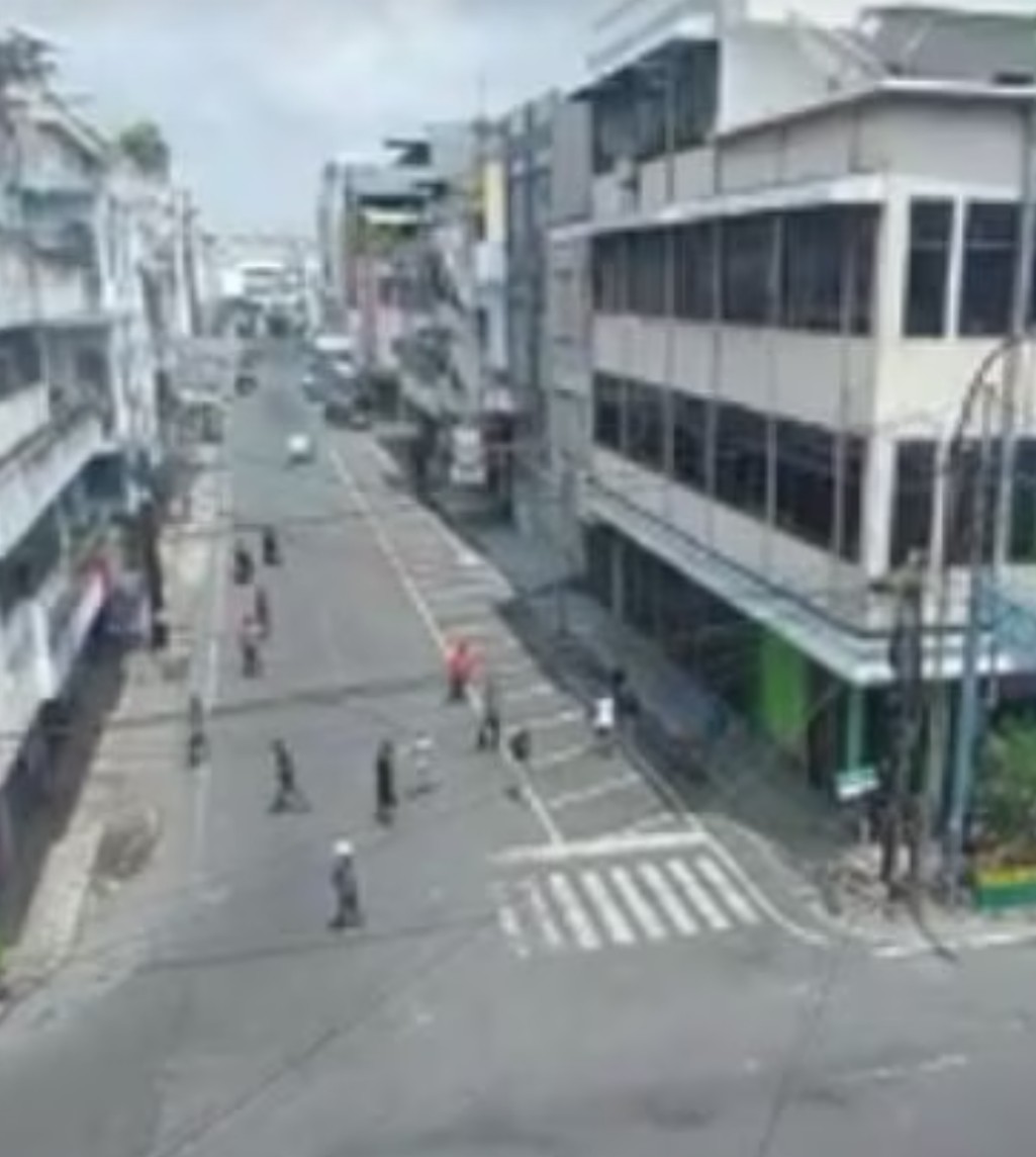 Satreskrim Polrestabes Medan Ciduk Dua Pelaku Penyerang Petugas Parkir di Jalan Pandu Medan.