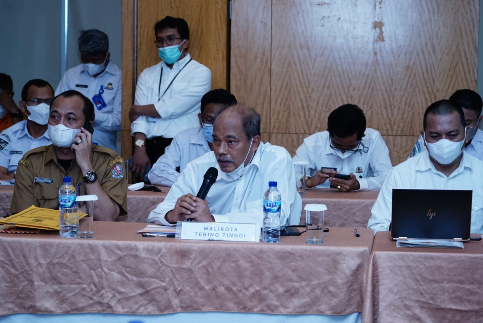 Komisi V DPR -RI di Sumut,  Wako T.Tinggi Penanganan Banjir Cepat Diatasi