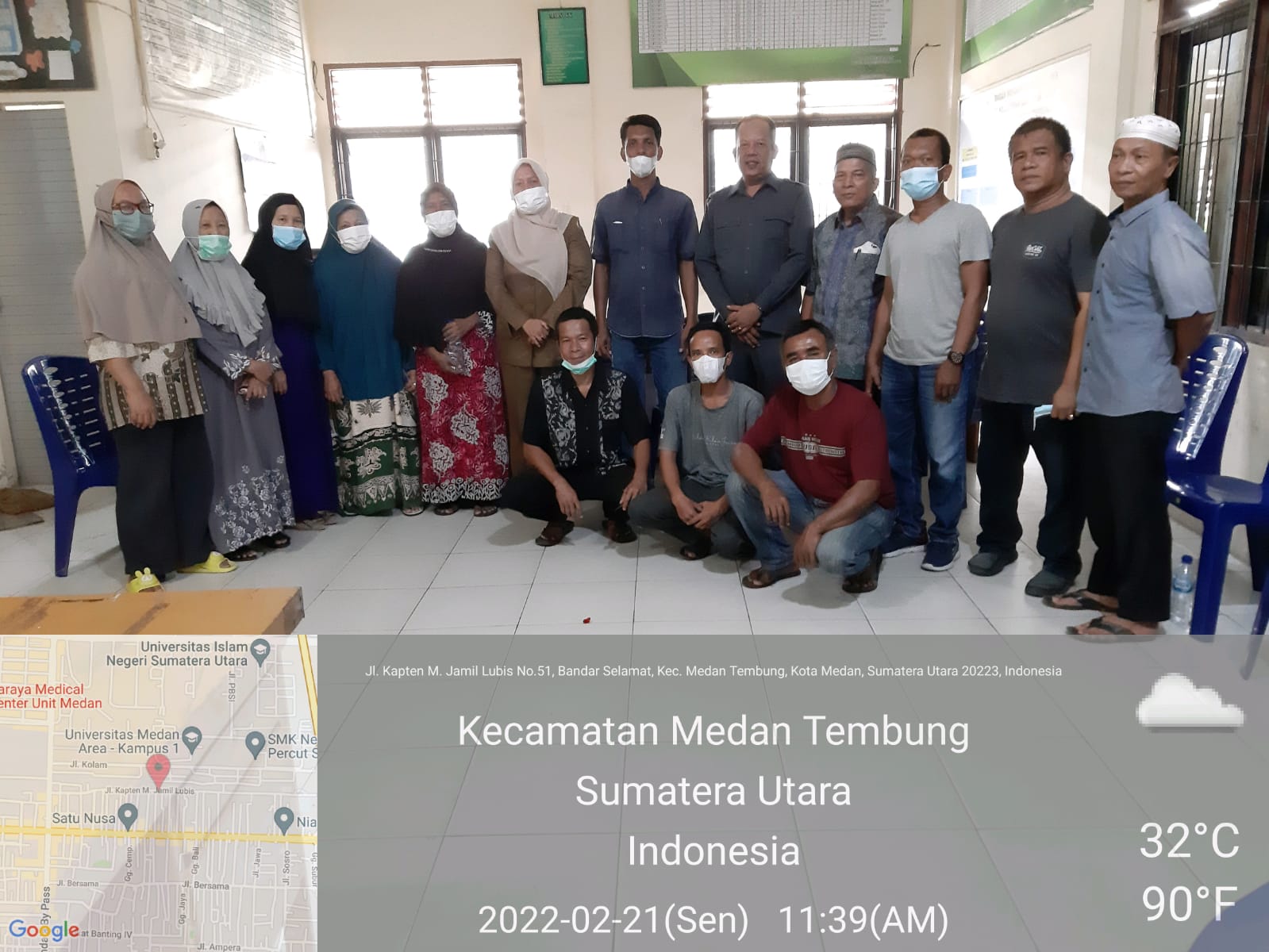Klarifikasi Berita Miring Soal Kepling, Tokoh Masyarakat dan Warga Datangi Kantor Lurah Bandar Selamat