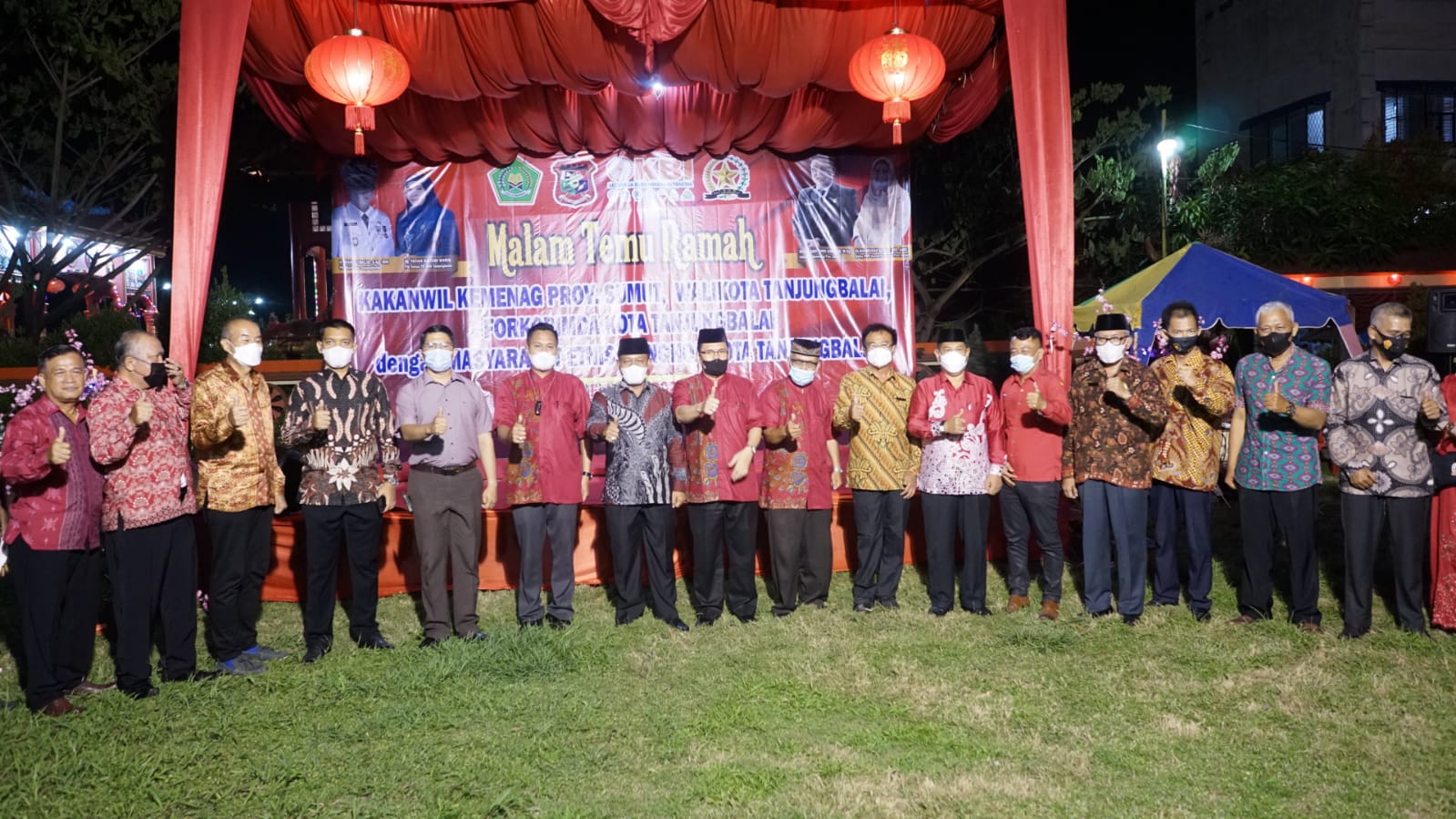 Plt Wali Kota Waris Thalib Hadiri Malam Temu Ramah Kakanwil Kemenag Provsu Bersama Etnis Tionghoa Kota Tanjungbalai