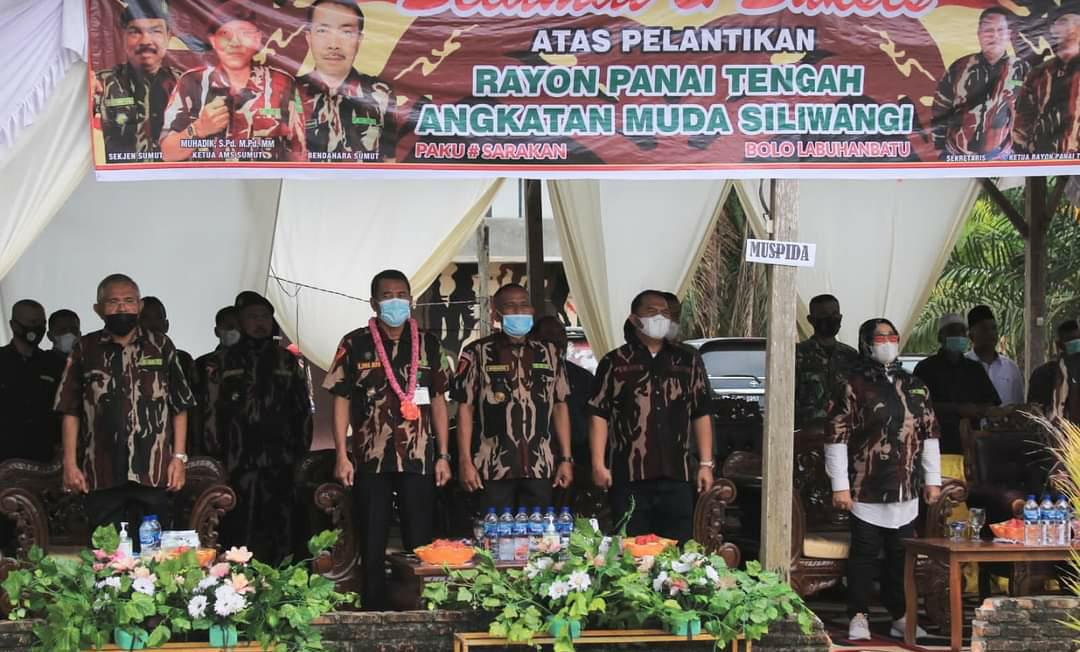 AMS Kec. Panai Tengah Resmi Dilantik, Bupati dan Wabup Labuhanbatu Hadir di Tengah Pelantikan