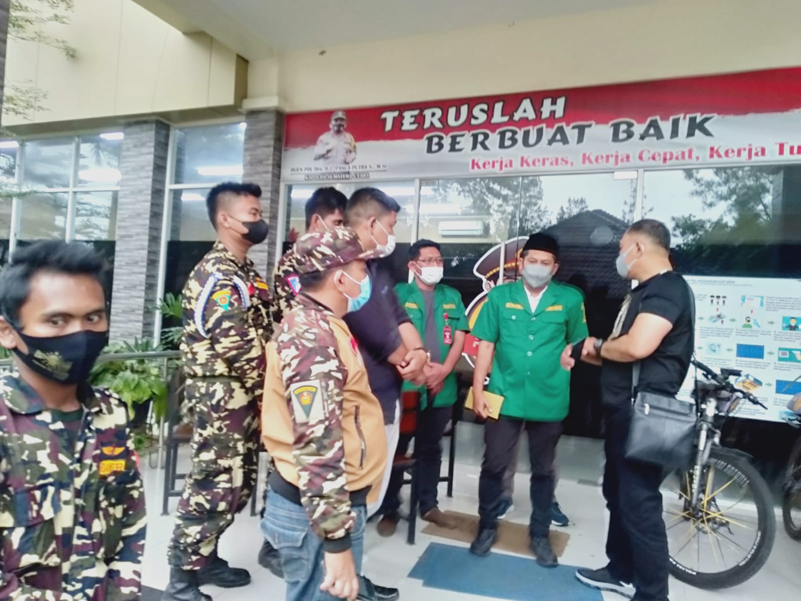 Mewakili Kader Ansor Banser se-Indonesia GP Ansor Medan Kecam Tindakan Pencemaran Nama Baik Menag