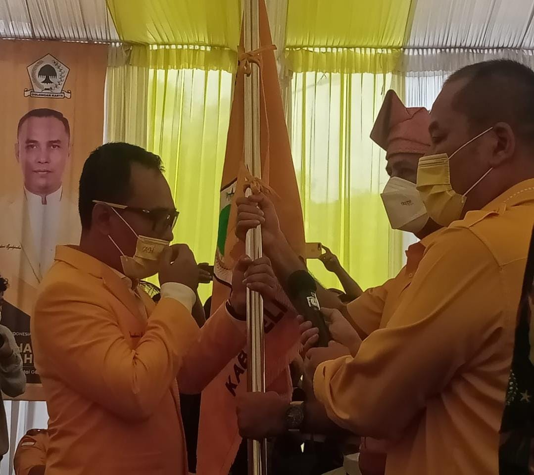Pengurus DPD Golkar Deliserdang Resmi Dilantik, Ini Pesan Ijeck