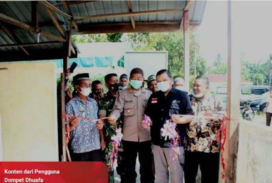 Dompet Dhuafa Hadirkan Sumur Wakaf Bagi Warga Tiga Juhar