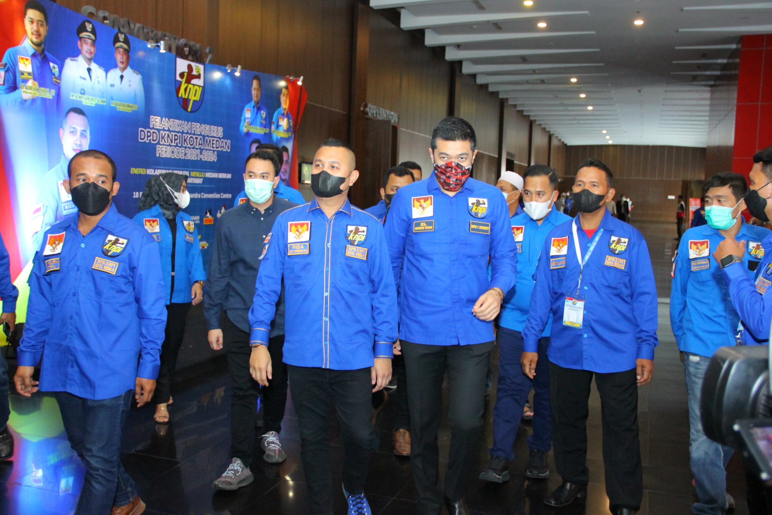 Pelantikan dan Rakerda,Â   KNPI Medan Siap Berkolaborasi, Pemuda Tak Boleh Cengeng