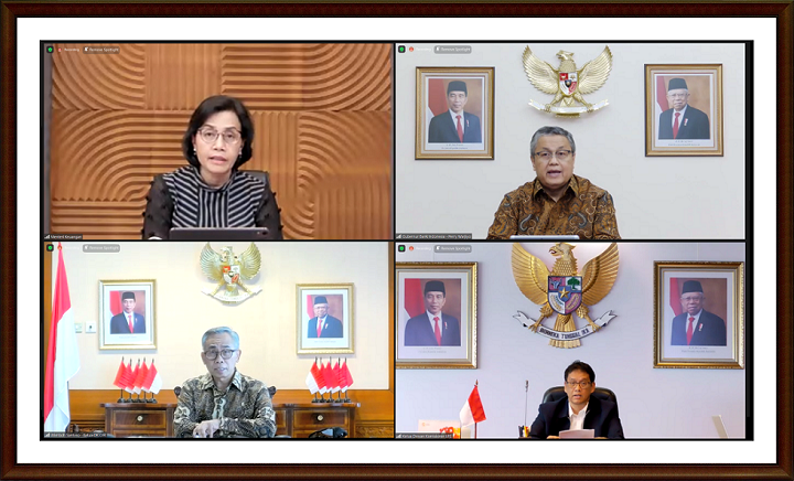 Sinergi OJK, Pemerintah, BI dan LPS Perkuat Pemulihan Ekonomi dan Menjaga Stabilitas Sistem Keuangan (SSK)