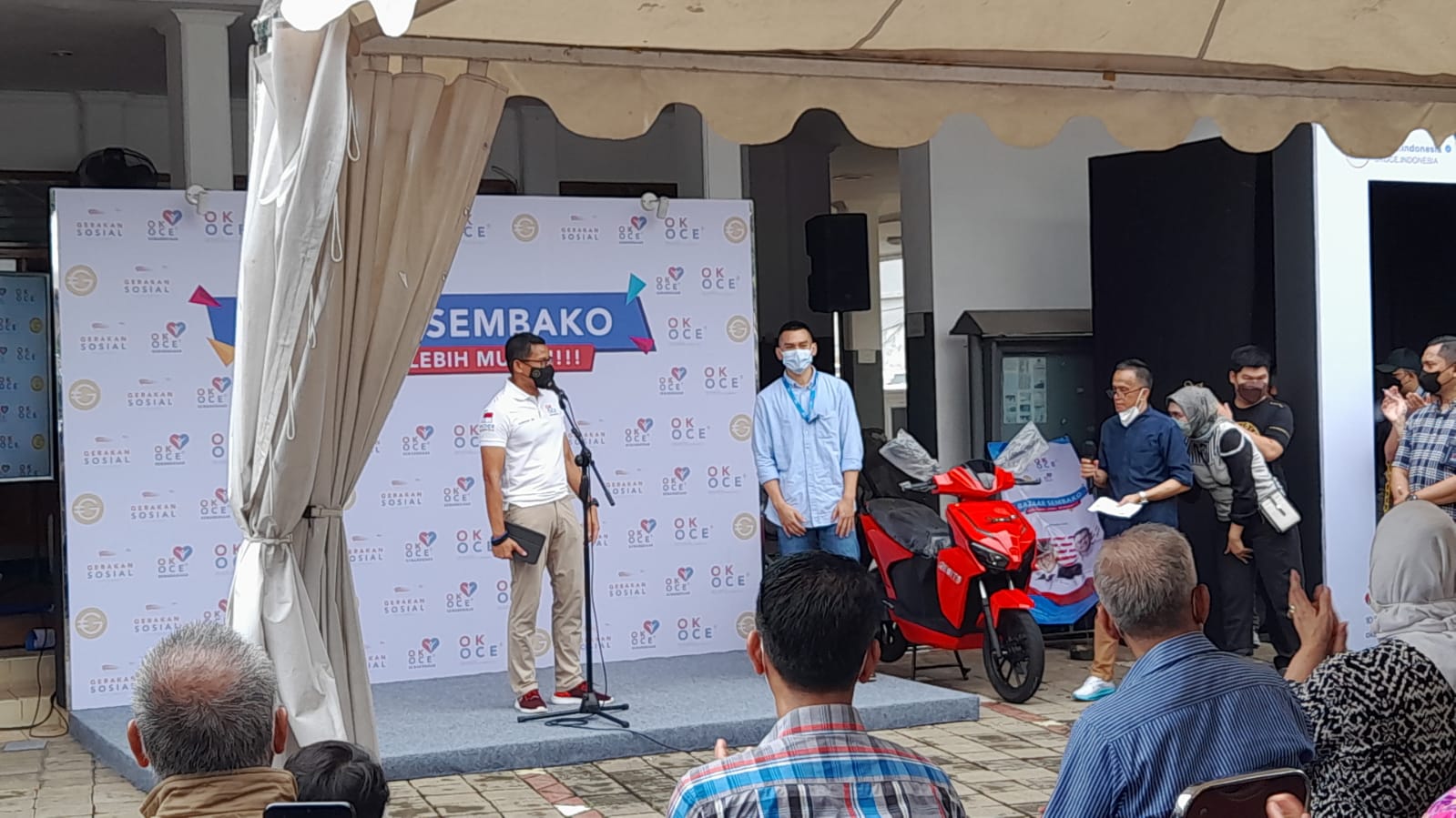 Luncurkan Program Sembako Murah, Sandiaga Uno Apresiasi Penggerak Pemuda OK OCE