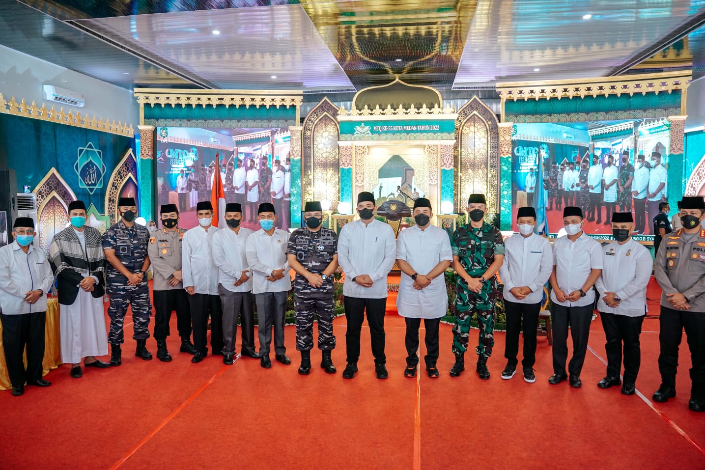 Buka MTQ Ke-55 , Bobby Nasution Harap Lahirkan Qori/Qoriah Terbaik, Pemenang Bebas Masuk PTN & Gabung TNI AD