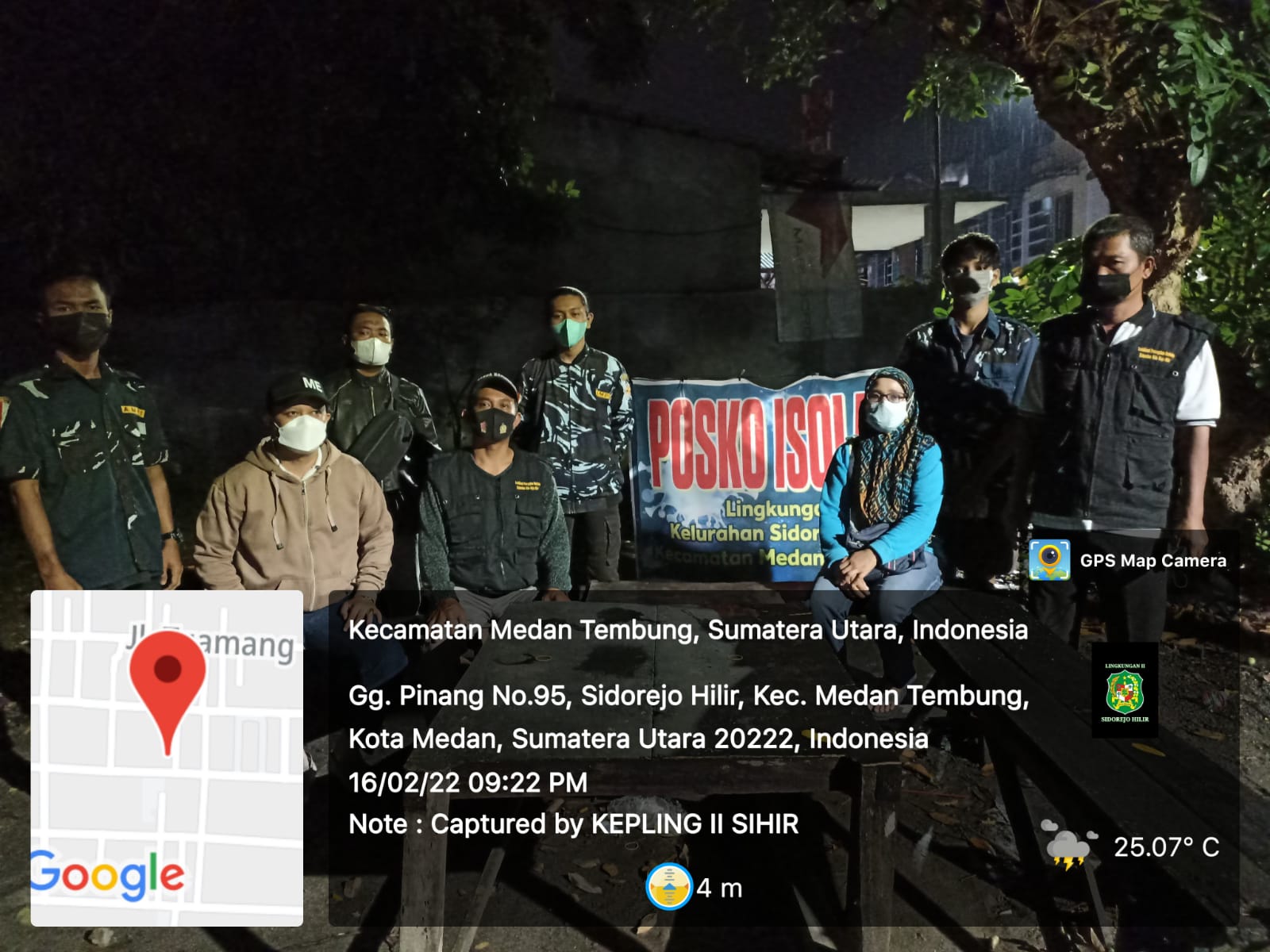 Cegah Penyebaran Covid-19, Kecamatan Medan Tembung Melakukan Isolasi Lingkungan