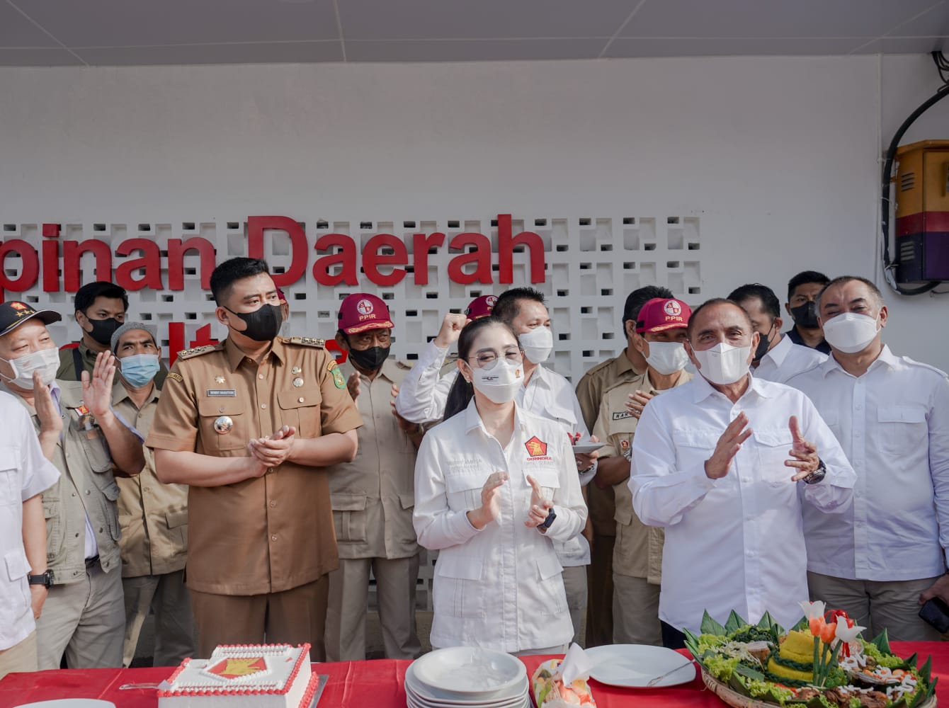 Bobby Nasution InginkanÂ Kolaborasi & Dukungan Gerindra SumutÂ Bangun Medan