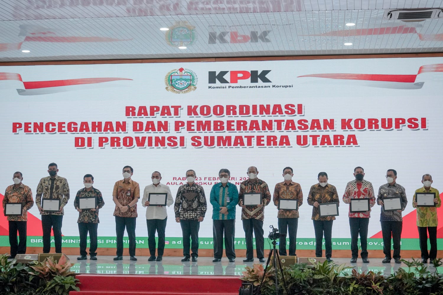 Pemko Medan Raih Penghargaan Dari KPK Sebagai Nilai Penyelamatan Aset Tidak Bergerak Terbesar 2021