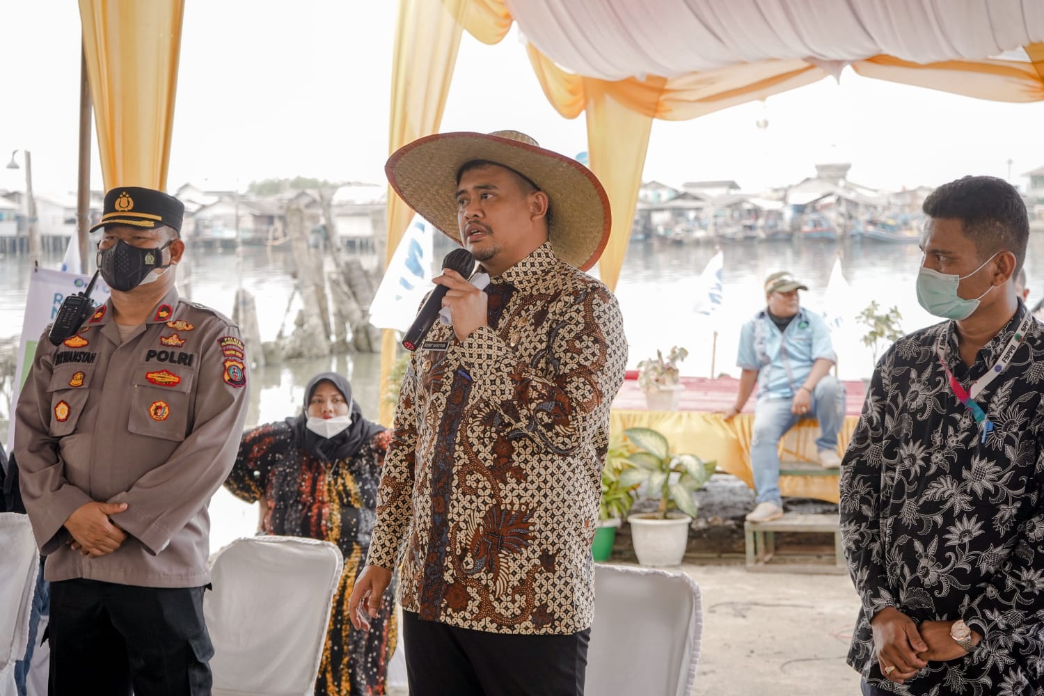 Permudah Nelayan Urus STDK, Bobby Nasution Minta UPT Distankan Berkantor Di Kampung Bagan Deli