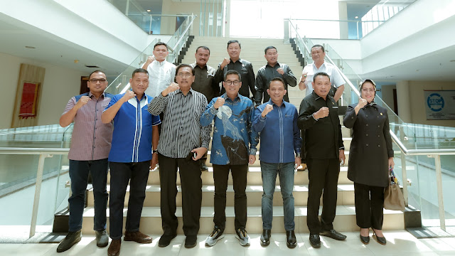 Silaturrahmi dan Konsolidasi Dengan FPD DPRD Sumut, Ini Instruksi M Lokot Nasution