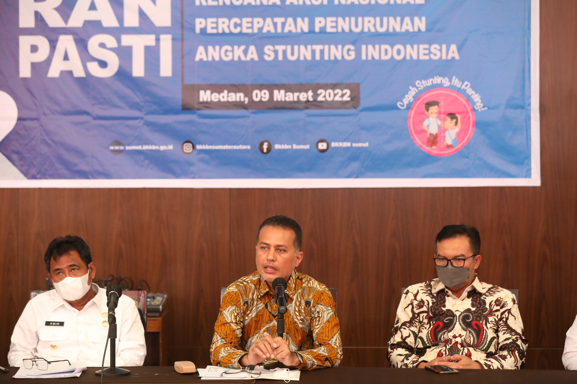 Musa Rajekshah Buka Sosialisasi RAN PASTI, Seluruh Kepala Daerah Dituntut Komitmen Turunkan Stunting