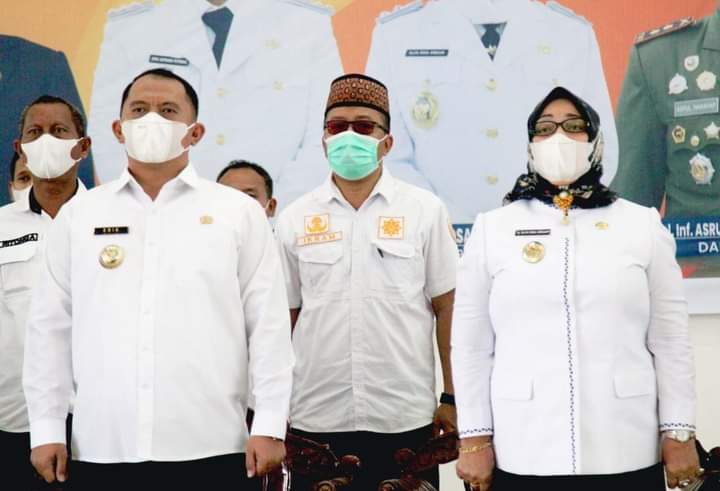 Forkopimda Labuhanbatu Rakor Percepatan Vaksinasi Covid-19