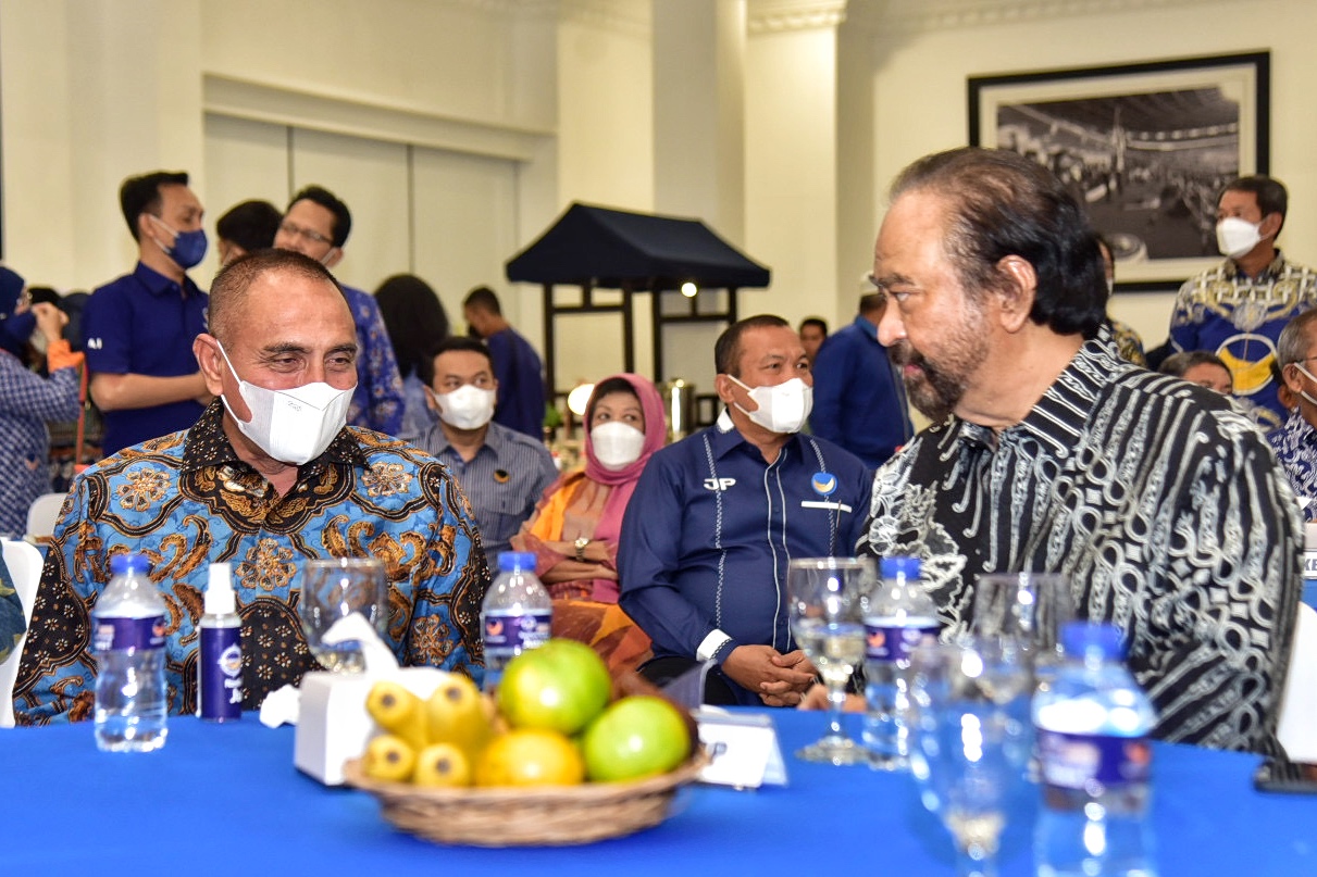 Maju lagi,  Edy Rahmayadi Akan Naik Perahu Nasdem