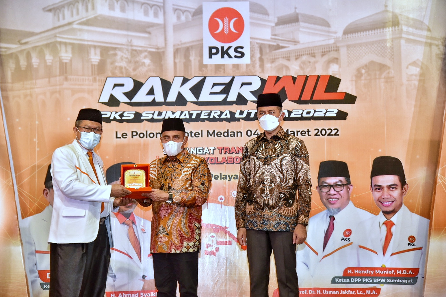 Rakerwil 2022 DPW PKS Sumut, Gubernur Edy Rahmayadi Mohon DukunganÂ 
