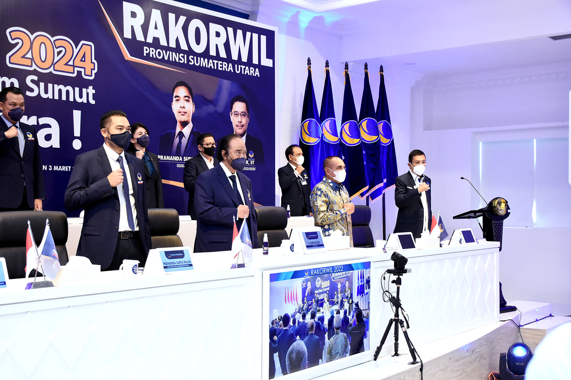 Edy Rahmayadi Harapkan Partai NasDem Terus Bersinergi  dengan Pemprov Sumut untuk Sejahterakan Rakyat
