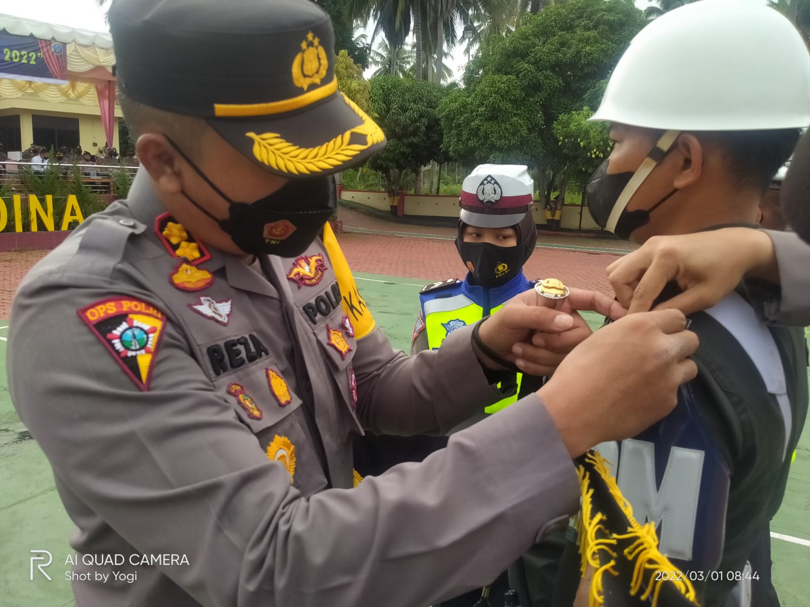 Kapolres Madina Irup Apel Gelar Pasukan Ops Keselamatan Toba 2022