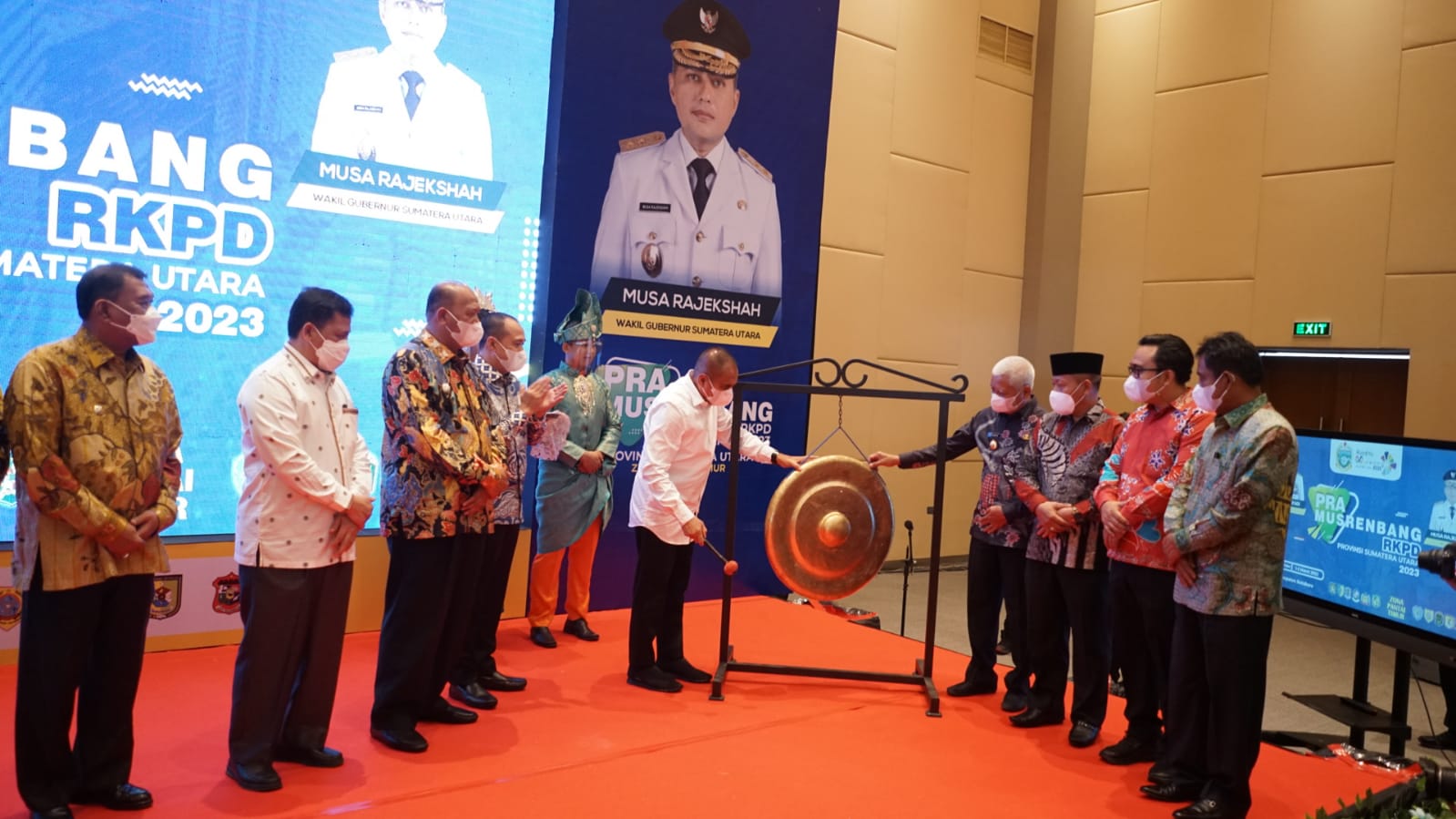 Hadiri Pra Musrenbang RKPD 2023, Plt Wali Kota Tanjungbalai Siap Dukung Delapan Target Prioritas Sumut