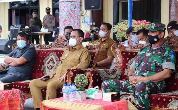 Apel Gelar Pasukan Operasi Keselamatan Toba 2022 Dihadiri Bupati Toba