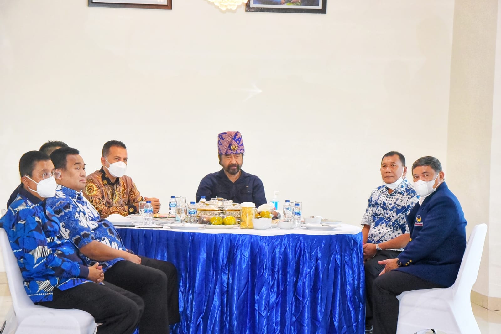 Bupati Deli Serdang Jamu Makan Siang Ketua Umum Partai Nasdem