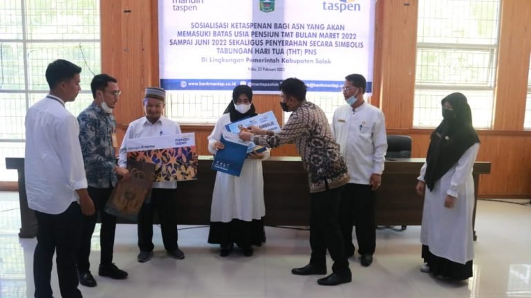 Pemkab Solok Gelar Sosialisasi Ketaspenan Bagi ADB yang Akan Purna Tugas