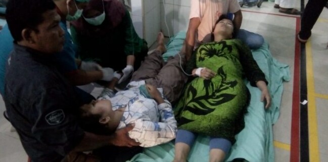 Kembali Terjadi Kebocoran Gas H2S,Puluhan Warga Dilarikan Ke Rumah Sakit
