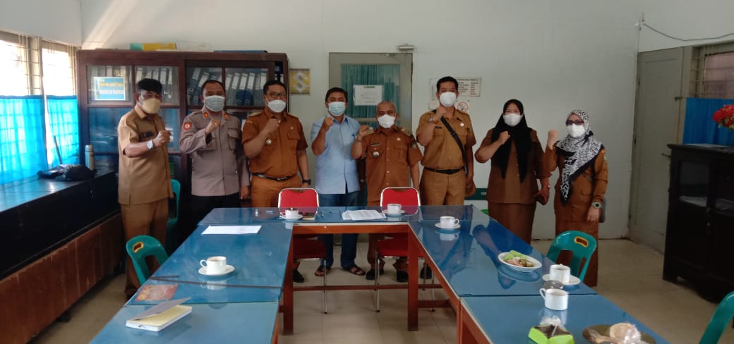 Polsek Pulau Raja Polres Asahan Sosialisasi Percepatan Vaksinasi di Kantor Besar PT.Socfindo dan PTPN IV