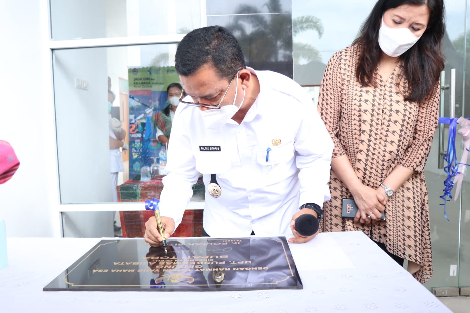 Bupati Toba Resmikan Gedung Baru Puskesmas Rawat Inap Ajibata