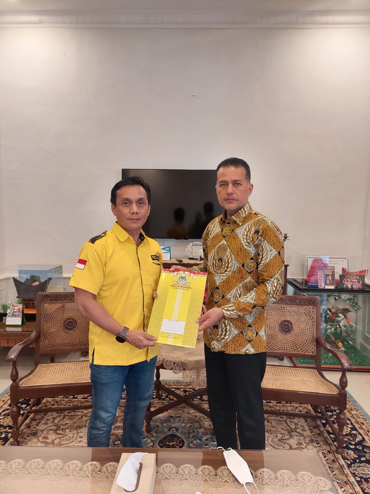 Ijeck Tunjuk Dedi Dermawan Milaya Plt Ketua Partai Golkar Labusel, Akan Jalankan Amanah Sebaik-baiknyaÂ 