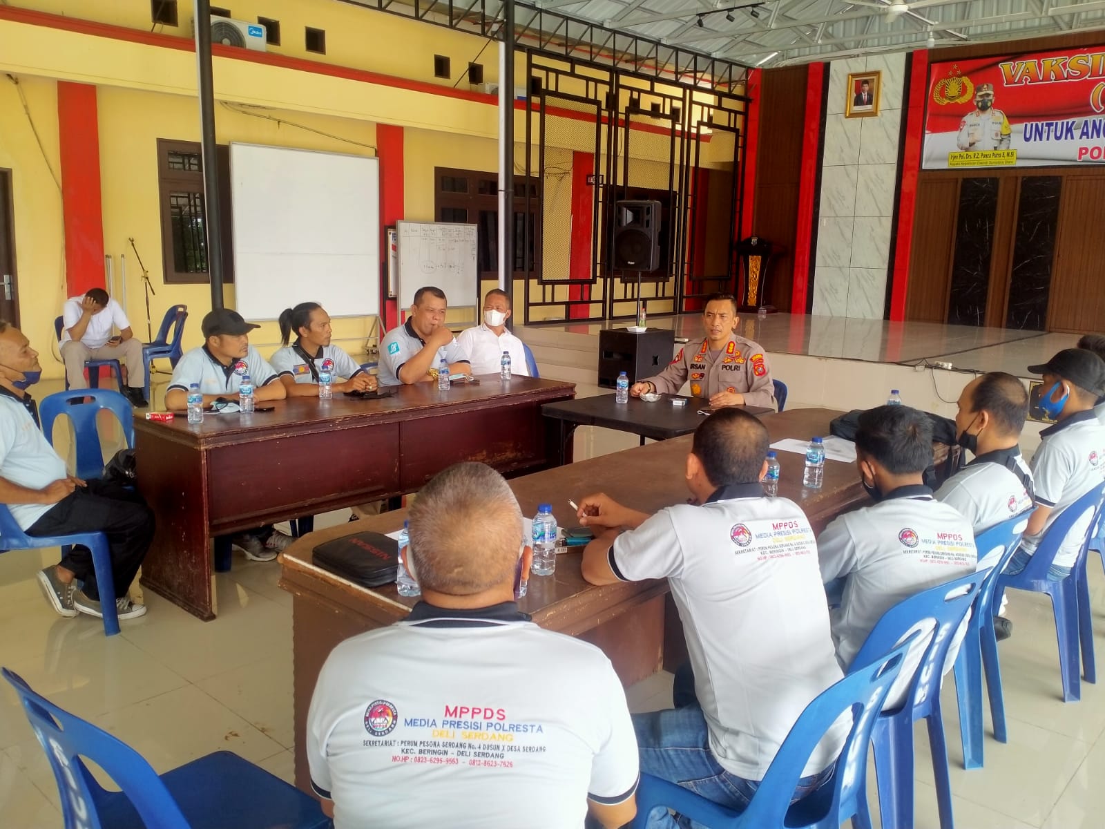 Silaturrahmi Dengan MPPDS, Kapolres DS : Jadilah Mitra Terbaik