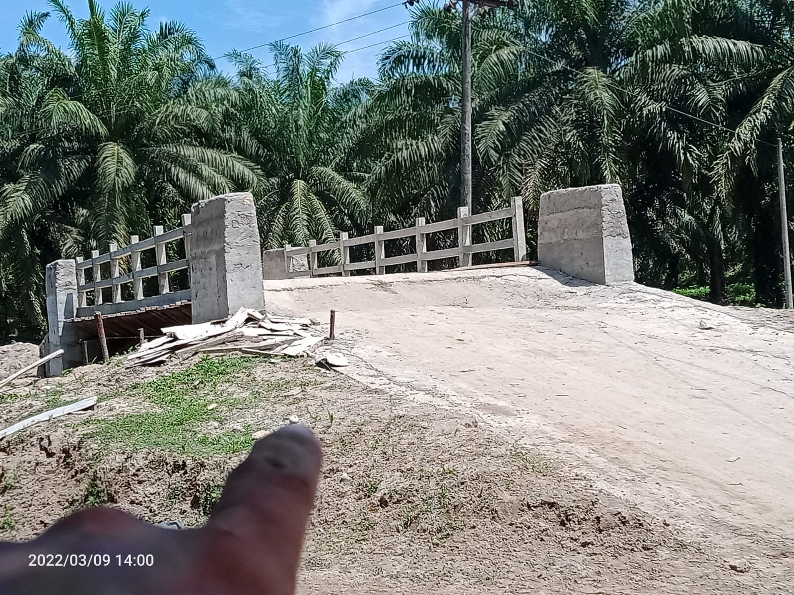 Masyarakat Sei Nadoras Kecewa, Jembatan 1.4 Milyar Mangkrak