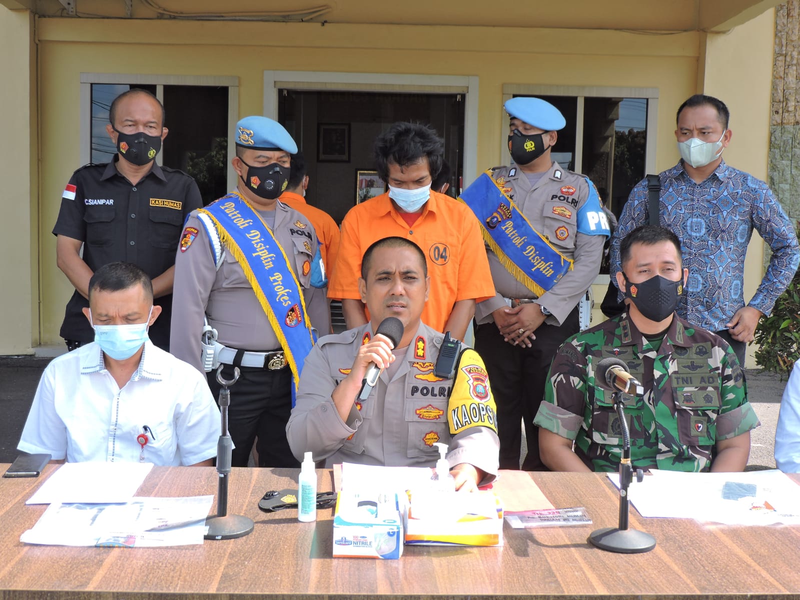 Kapolres Asahan : Anak yang Bunuh Ayah Tirinya karena Tidak Dikasih Uang dan Pelaku Positif Konsumsi Sabu