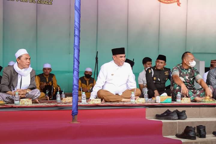 Bupati Madina Hadiri Zikir Akbar HUT ke-23 Madina