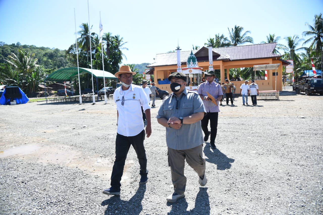 Bupati Tapsel Tinjau Persiapan MTQN Ke 54 Di Angkola Sangkunur